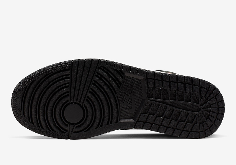 Air Jordan 1 Mid “Reverse Black Toe” 货号：BQ6472-101 东莞AJ售卖商