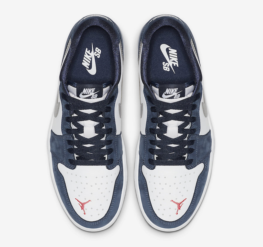 耐克乔丹滑板鞋 Nike SB x Air Jordan 1 Low 货号：CJ7891-400 东莞AJ售卖商