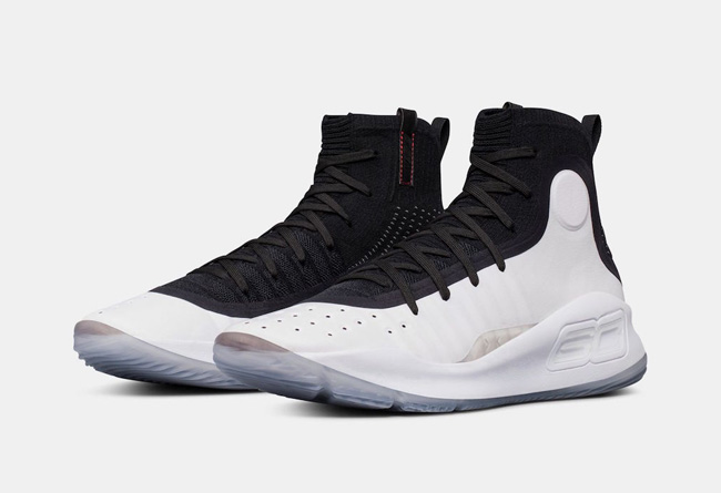 Under Armour Curry 4 “Black/White” 货号：1298306-007