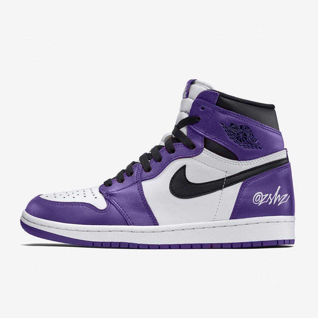 Air Jordan 1 High OG“Court Purple” 恶人紫，货号：555088-500 | 球鞋之家0594sneaker.com