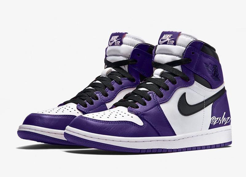 Air Jordan 1 High OG“Court Purple” 恶人紫，货号：555088-500